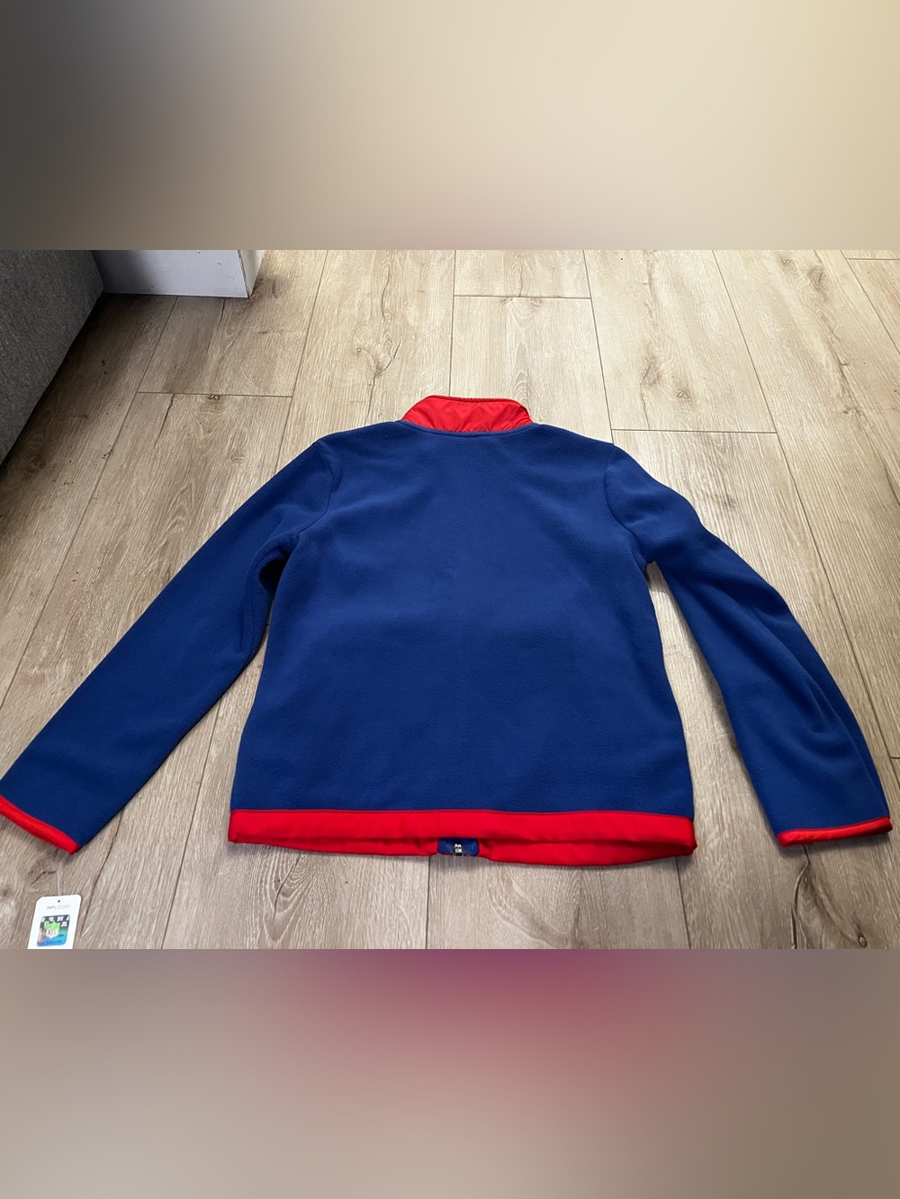 NFL Kids New York Giants Full-Zip Fleece Jacket - Picture 3 of 3